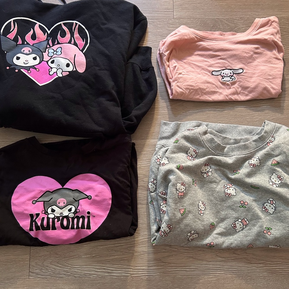 bundle of sanrio clothes!!